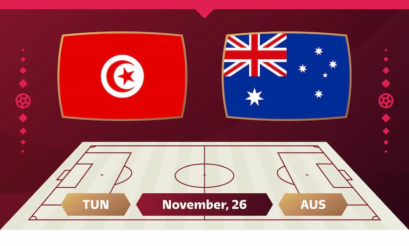 Soi kèo World Cup 2022: Tunisia vs Australia